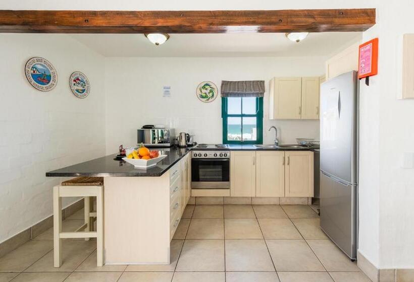 2침실 아파트 풀장 전망, Club Mykonos Langebaan