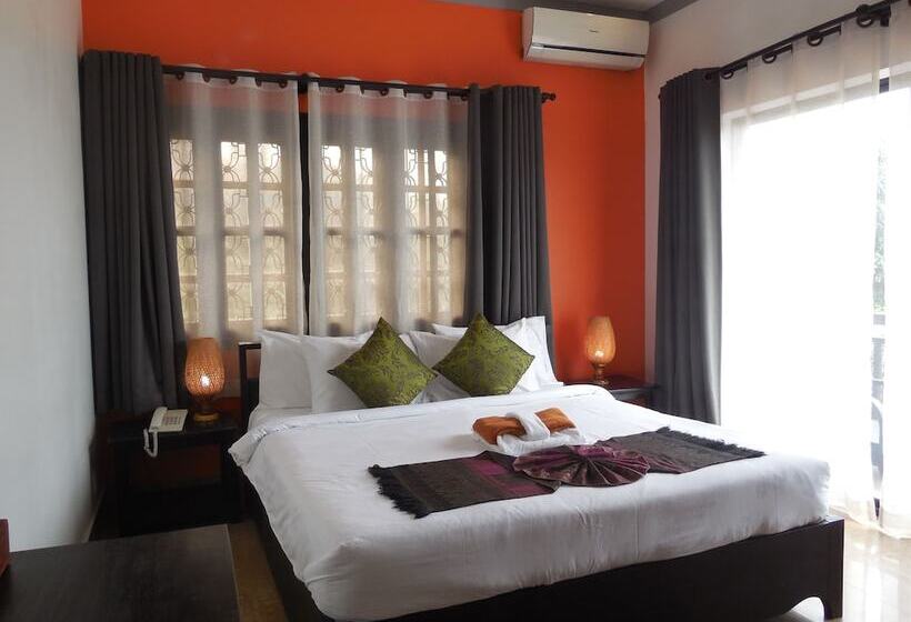 디럭스 룸 가든 전망, Areca Angkor Boutique Villa