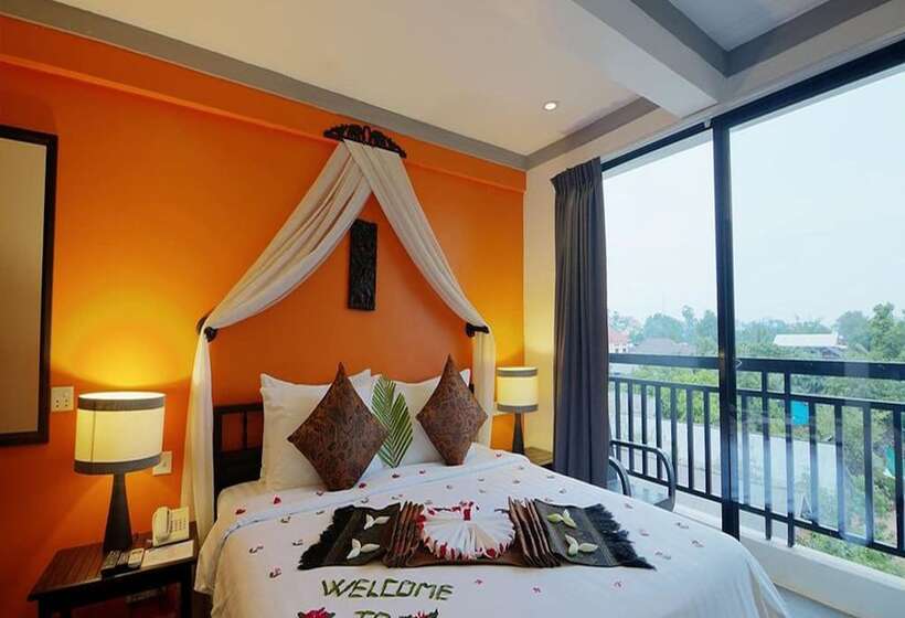 수피리어 룸 가든 전망, Areca Angkor Boutique Villa