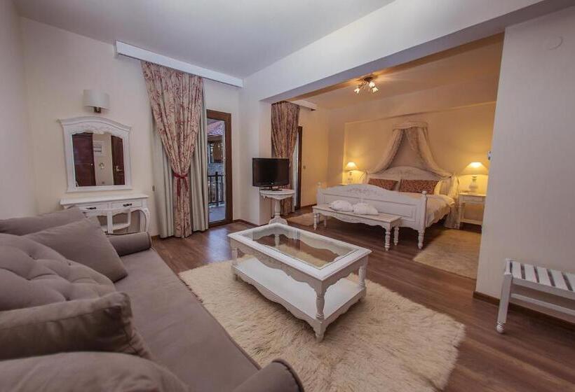 带阳台的行政套房, Manthos Mountain Resort & Spa