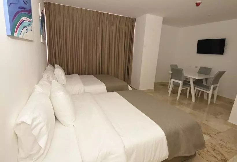 2ダブルベッドのスタンダードルーム, Radisson Diamond Barranquilla