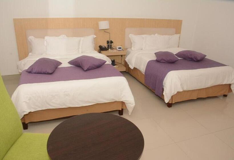 اتاق استاندارد با 2 تخت دوبل, Radisson Diamond Barranquilla