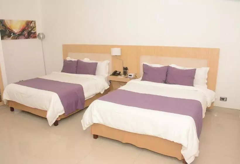2ダブルベッドのスタンダードルーム, Radisson Diamond Barranquilla