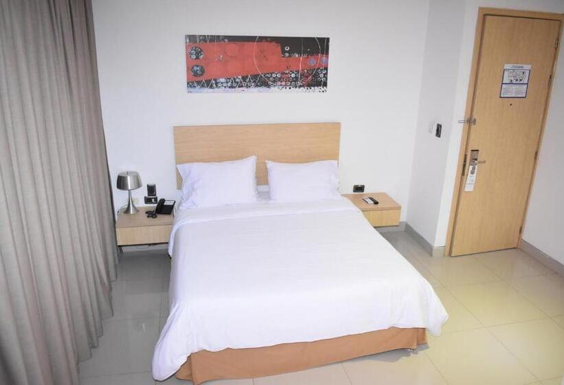 اتاق استاندارد با چشم‌انداز شهر, Radisson Diamond Barranquilla