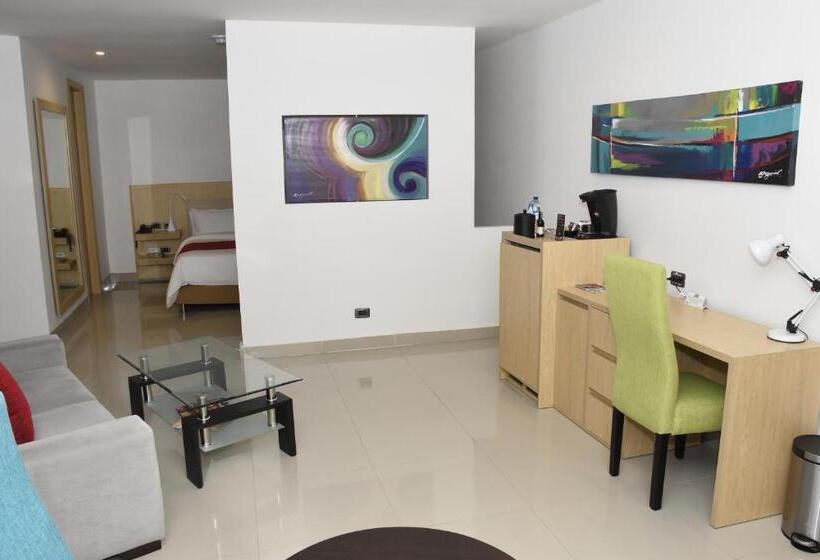 استودیو استاندارد با تخت کینگ, Radisson Diamond Barranquilla