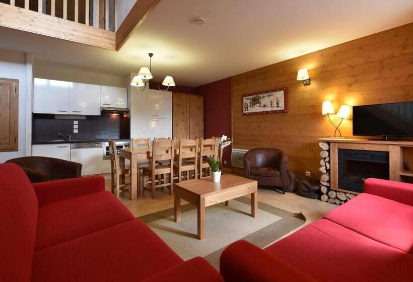 Апартаменты 4 Спальни, Residence Club Mmv L Etoile Des Cimes