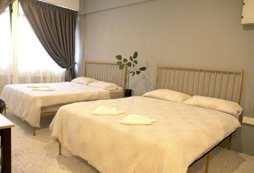 חדר משפחתי חדר אמבטיה משותף, Mac Inn 94