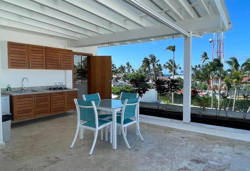 استودیوی استاندارد با چشمانداز دریا, Nicole Apthotel Penthouse