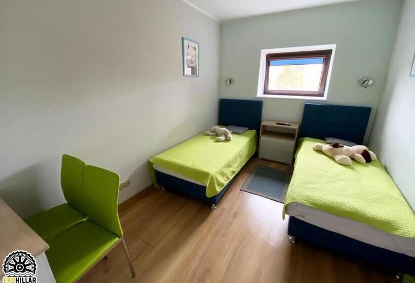 テラス付き１ベッドルームアパートメント, Mlyn Wodny Eko Hillar