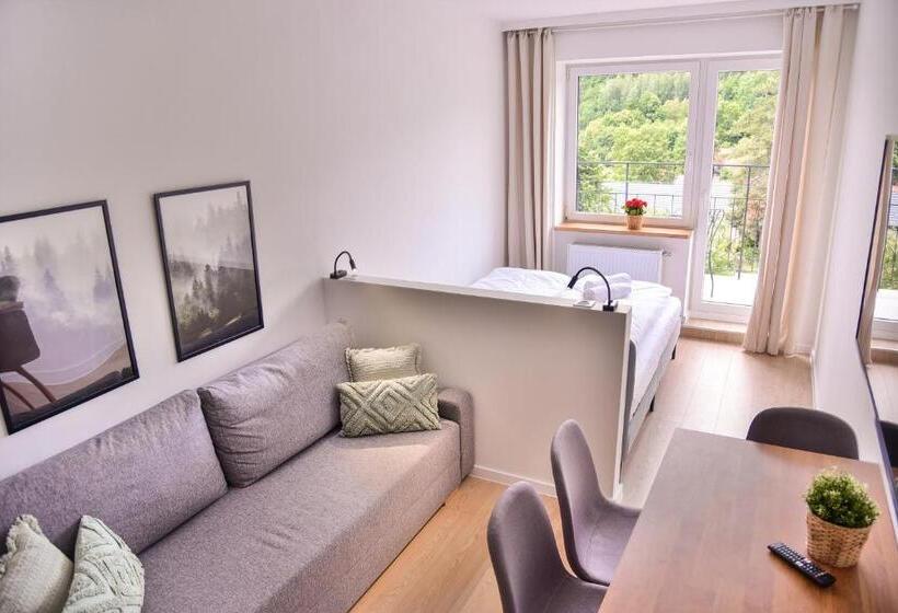 Студио Стандарт с Балконом, Apartamenty Turystyczna 25