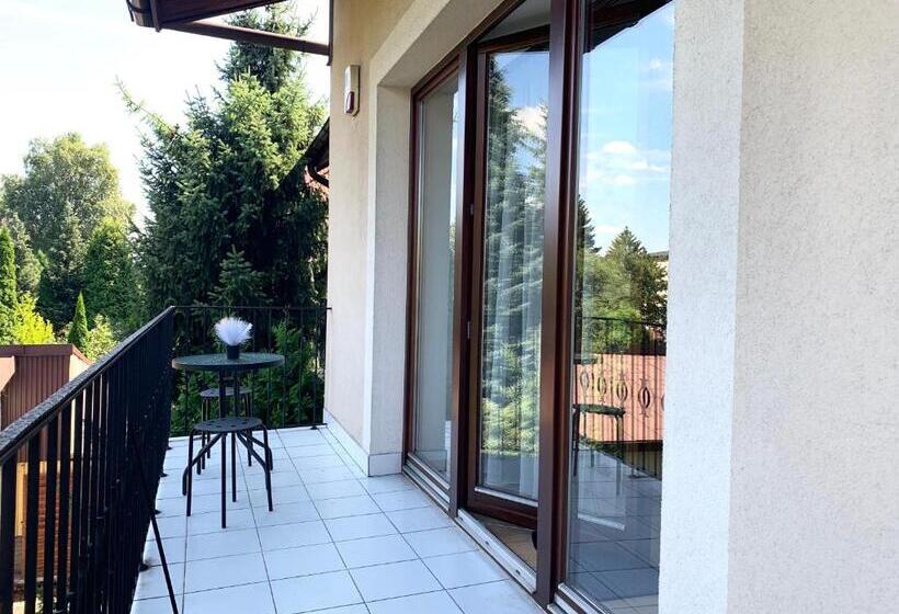 اتاق استاندارد با سرویس بهداشتی مشترک, Pokoje Rezydencja Parysa