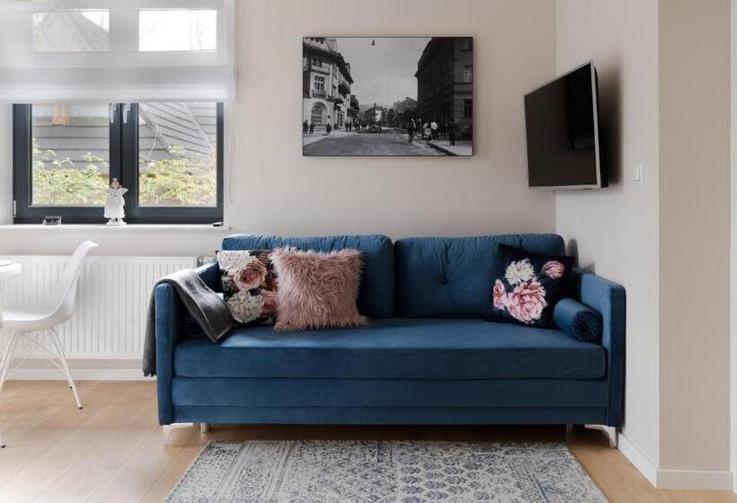 شقة غرفة واحدة مزودة بتراس, Altara Apartamenty Centrum Free Parking