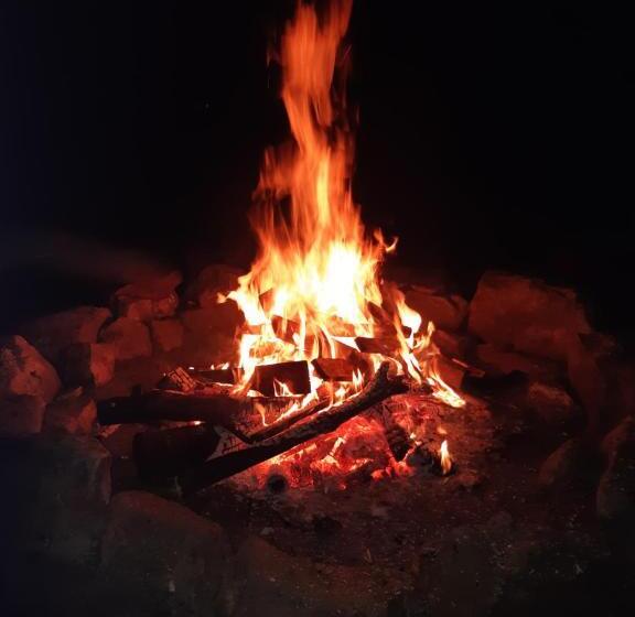 חדר לארבעה סטנדרטי עם נוף לגינה, Leśniczówka Pod śnieżką