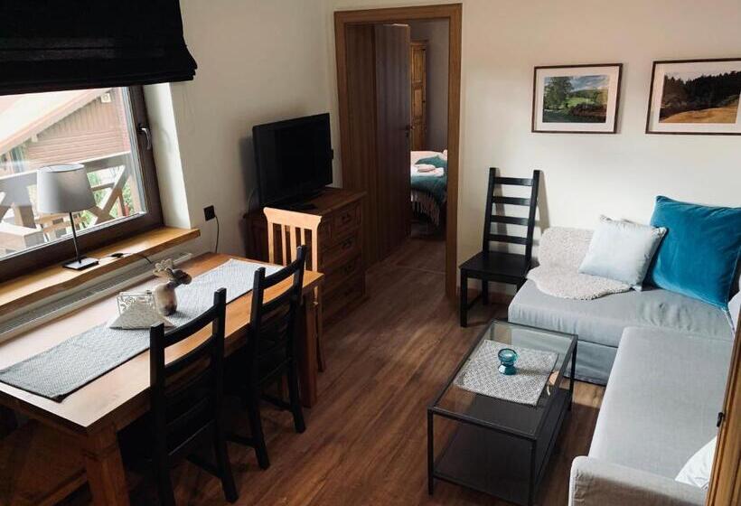 침실 1개 가든 전망 아파트, Willa Karkonoska