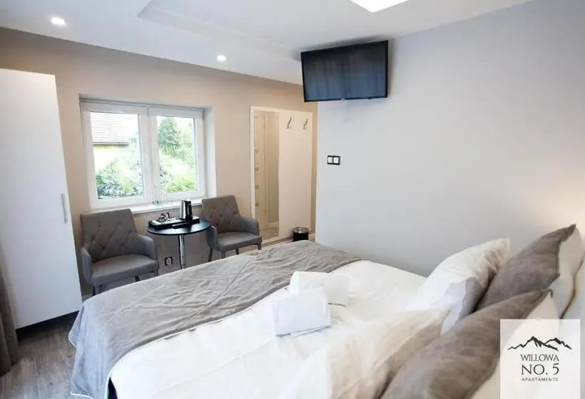 バルコニー付き1ベッドルームアパートメント, Willowa No. 5 Apartaments