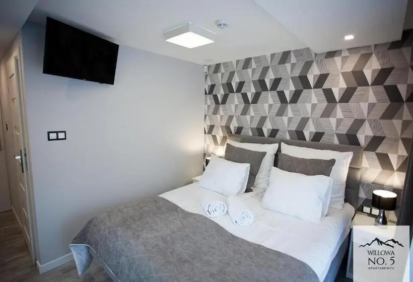 バルコニー付き1ベッドルームアパートメント, Willowa No. 5 Apartaments
