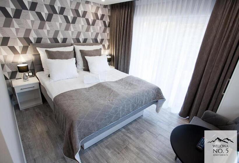 آپارتمان 1 خوابه با بالکن, Willowa No. 5 Apartaments