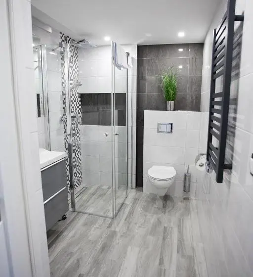 庭の見える1ベッドルームアパートメント, Willowa No. 5 Apartaments