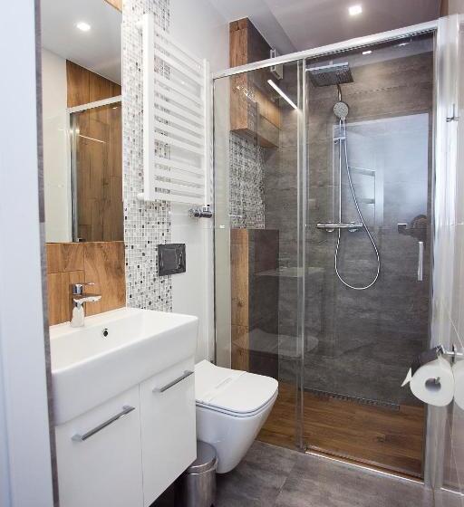 اتاق استاندارد با بالکن, Willowa No. 5 Apartaments