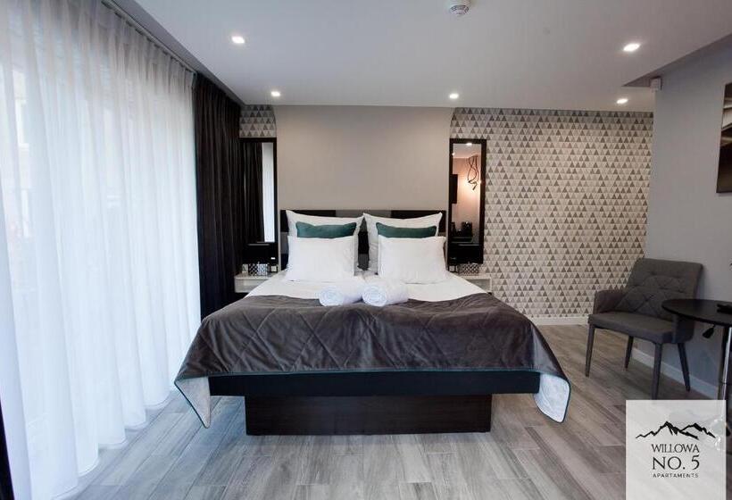 Апартаменты 1 Спальня Вид на Сад, Willowa No. 5 Apartaments