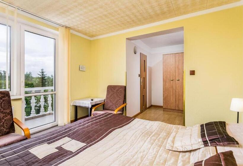 غرفة ديلوكس مزودة بشرفة, Dom Gościnny Marcela