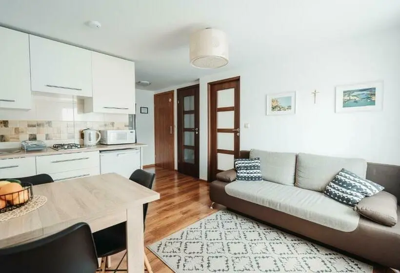 １ベッドルームアパートメント, Willa Zaciszne Centrum Augustów