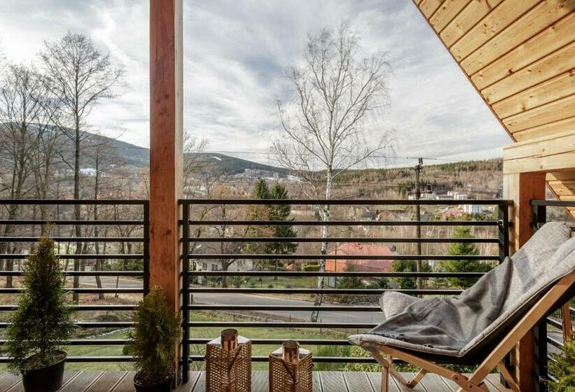 Номер Deluxe с Балконом, Zimowy Domek Boutique Rooms Adults Only Vege