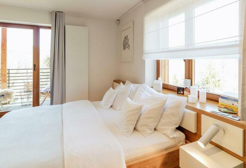 Номер Deluxe с Балконом, Zimowy Domek Boutique Rooms   Adults Only Vege