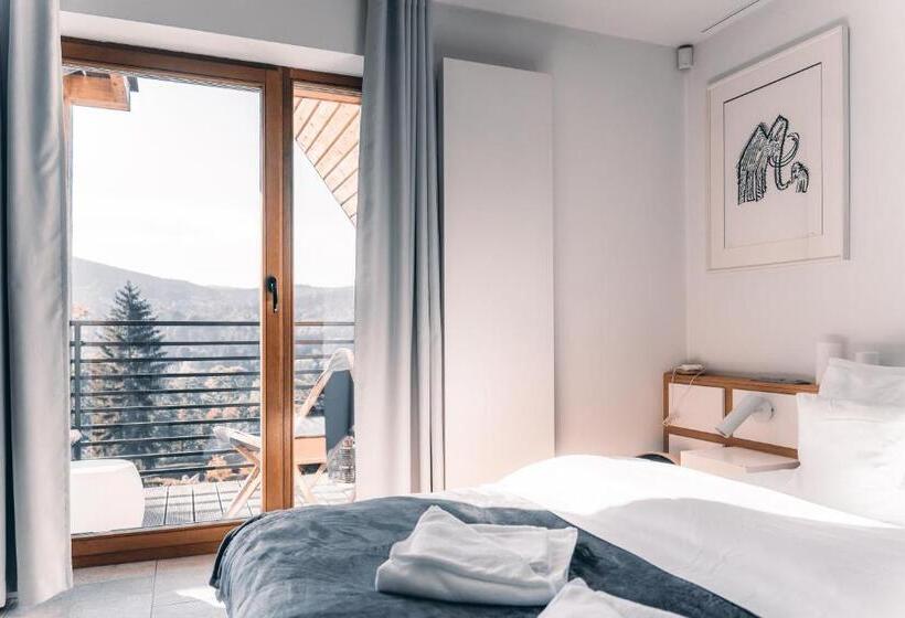 Номер Deluxe с Балконом, Zimowy Domek Boutique Rooms Adults Only Vege