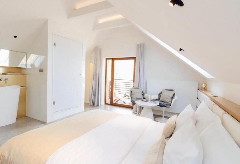 Номер Deluxe с Балконом, Zimowy Domek Boutique Rooms   Adults Only Vege