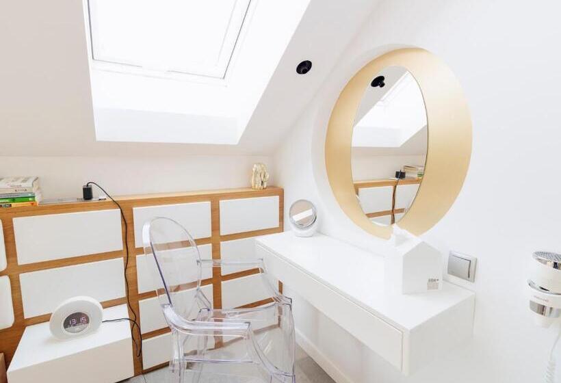 Номер Deluxe с Балконом, Zimowy Domek Boutique Rooms   Adults Only Vege