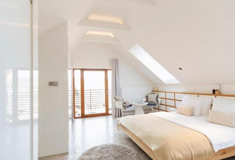 Номер Deluxe с Балконом, Zimowy Domek Boutique Rooms Adults Only Vege