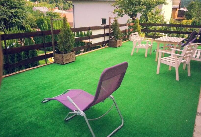 شقة غرفة واحدة مزودة بتراس, Agroturystyka Bliźniaczek