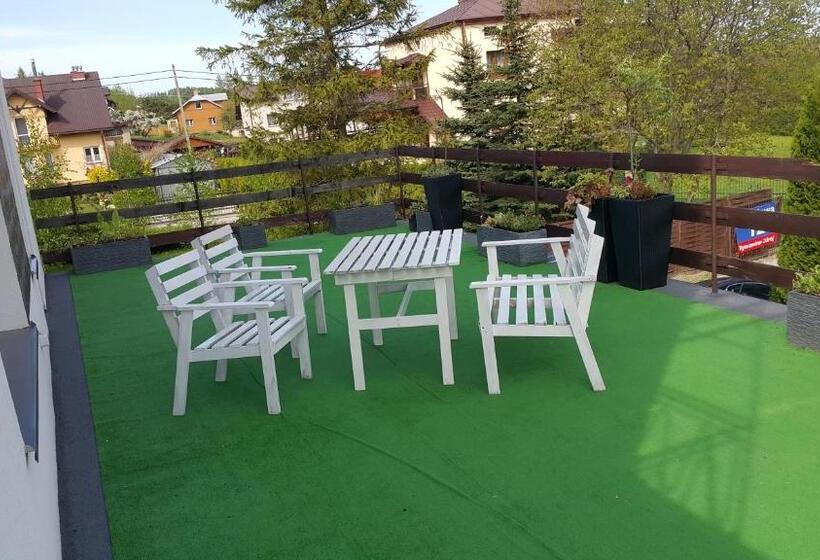 شقة غرفة واحدة مزودة بتراس, Agroturystyka Bliźniaczek