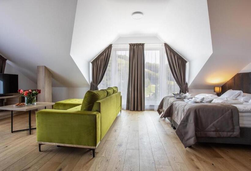 Апартаменты 1 Спальня с Видом, Beskid Balneo Medical Resort & Spa