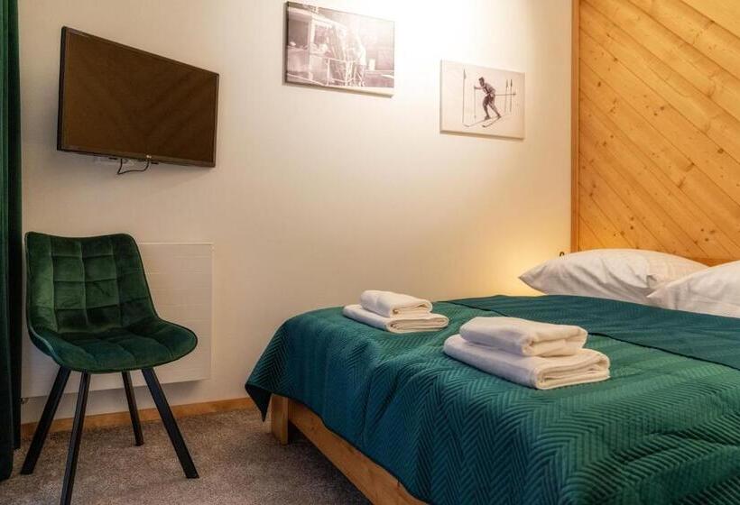 Huoneisto 1 Makuuhuone Parveke, Tatrzańska Miejscówka   Apartamenty Centrum