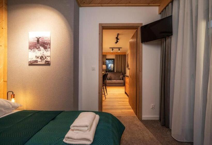 Huoneisto 1 Makuuhuone, Tatrzańska Miejscówka   Apartamenty Centrum