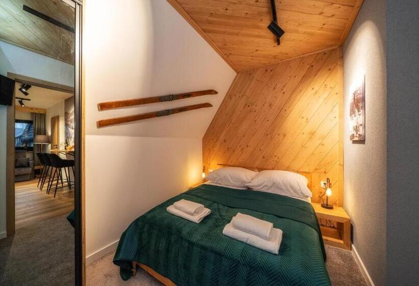 Huoneisto 1 Makuuhuone, Tatrzańska Miejscówka   Apartamenty Centrum