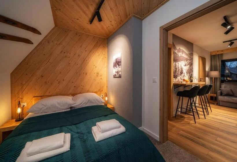 Huoneisto 1 Makuuhuone, Tatrzańska Miejscówka   Apartamenty Centrum