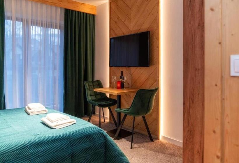 Huoneisto 1 Makuuhuone, Tatrzańska Miejscówka   Apartamenty Centrum