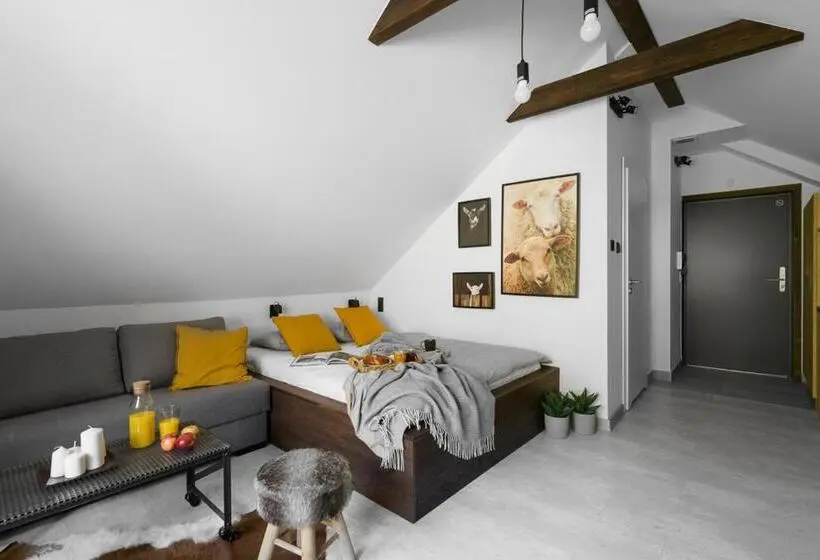 Standard-studio King-vuode, Aparthotel Narciarska 2