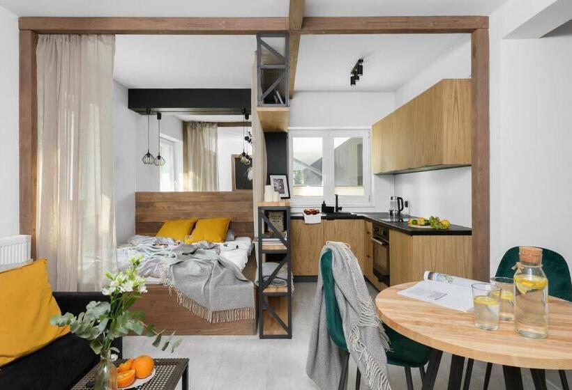 סטודיו סטנדרט, מיטה זוגית, Aparthotel Narciarska 2