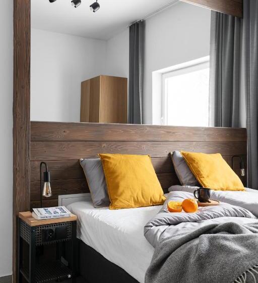 شقة غرفة واحدة, Aparthotel Narciarska 2