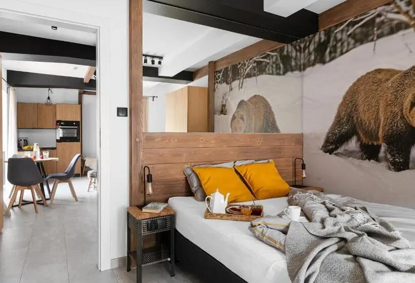 Huoneisto 1 Makuuhuone, Aparthotel Narciarska 2