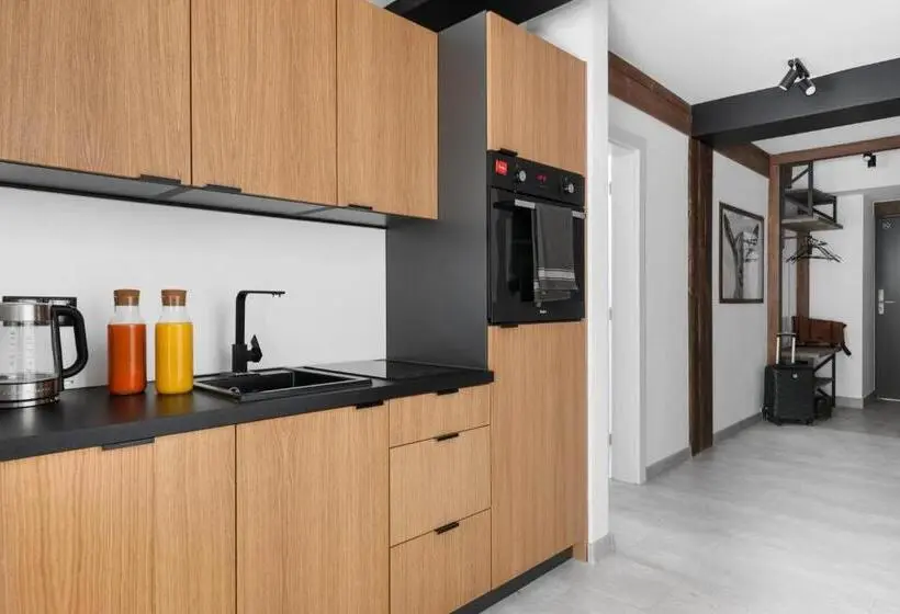 Huoneisto 2 Makuuhuonetta, Aparthotel Narciarska 2