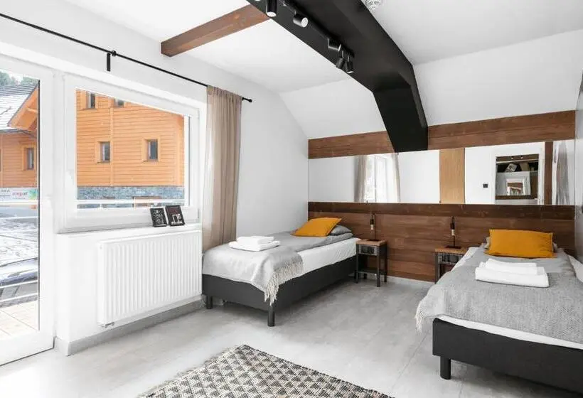 Huoneisto 2 Makuuhuonetta, Aparthotel Narciarska 2