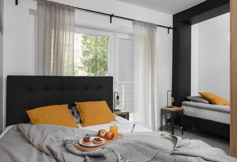 דירת דופלקס בת חדר שינה 1, Aparthotel Narciarska 2