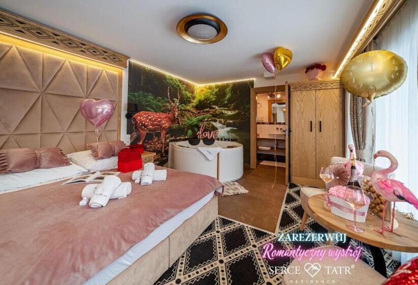 اتاق لوکس با وان آب گرم, Serce Tatr Residence Zakopane   Blisko Krupówek