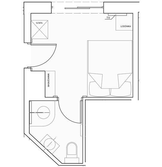 Номер Стандарт Вид на Горы, Serce Tatr Residence Zakopane   Blisko Krupówek