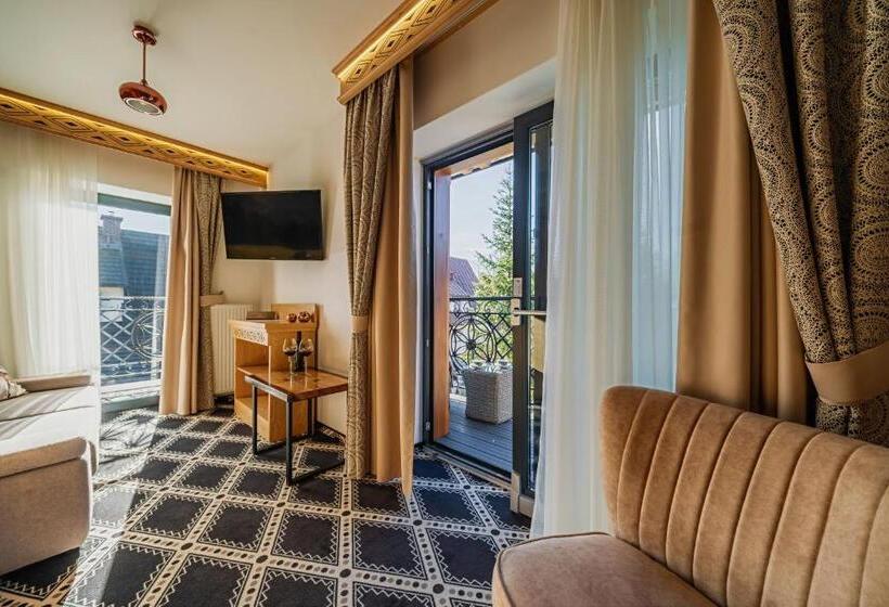 اتاق خانوادگی با چشمانداز کوه, Serce Tatr Residence Zakopane   Blisko Krupówek